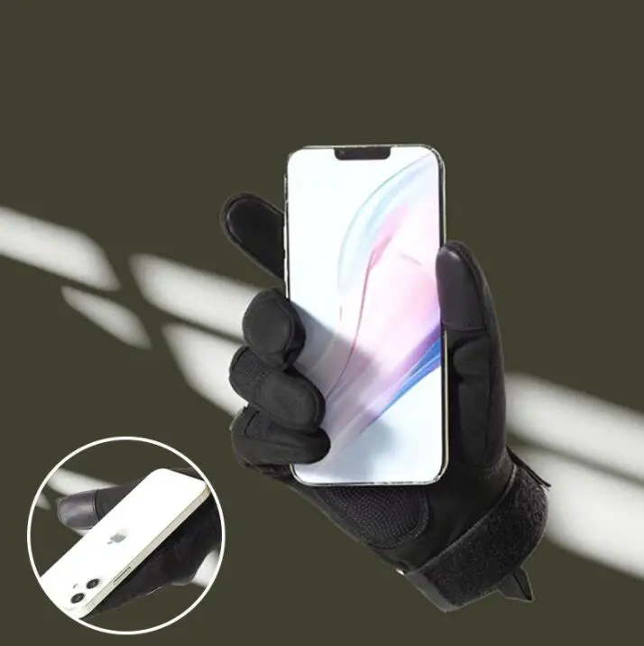 Customized  Protective Shock Training Cycling Gloves Full Finger Combat Tactical Gloves