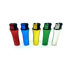 Vase Style Jet Flame Torch Lighter Cigarettes Custom Logo Print Modern Lighter