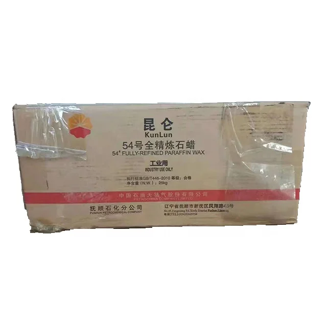 Petro China low oil content 58-60 60-62 62-64 Fully refined/semi refined paraffin wax for candle making