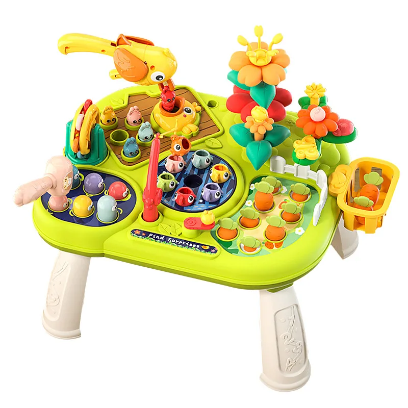 New High-End Listing Detachable Woodpecker Classic Whack-A-Mole Eco-Friendly Material Multi Functional Kids Puzzle Game Table