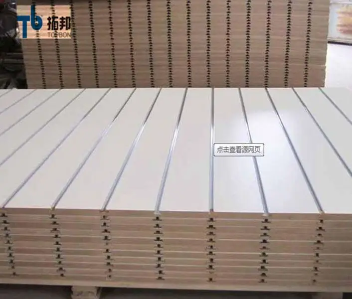lovely price simple  mdf slot wall panel topbon