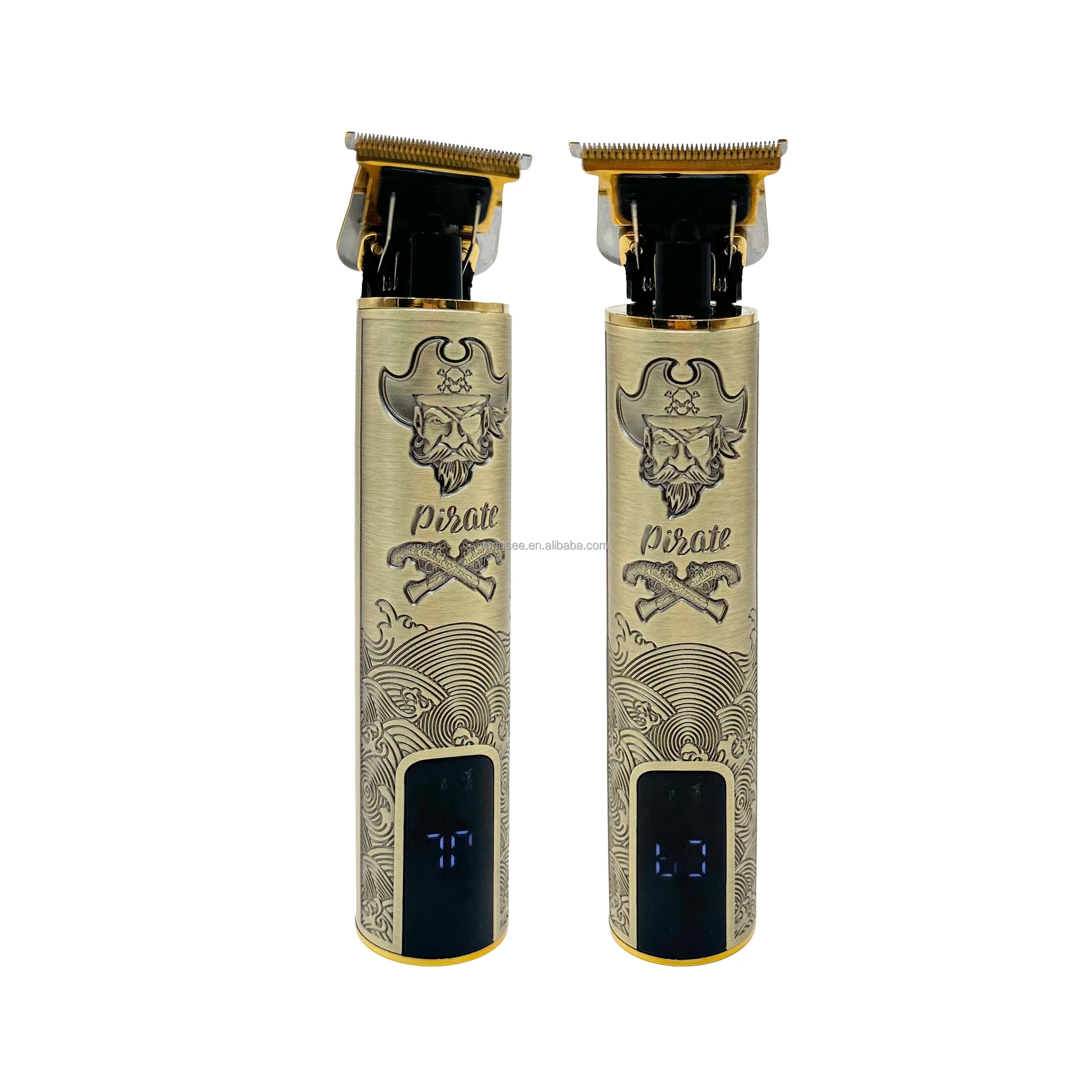 High quality T9 vintage t9 professional hair trimmer vacuum trimmer hair clipper usb rotary shaver rechargeable shaver
