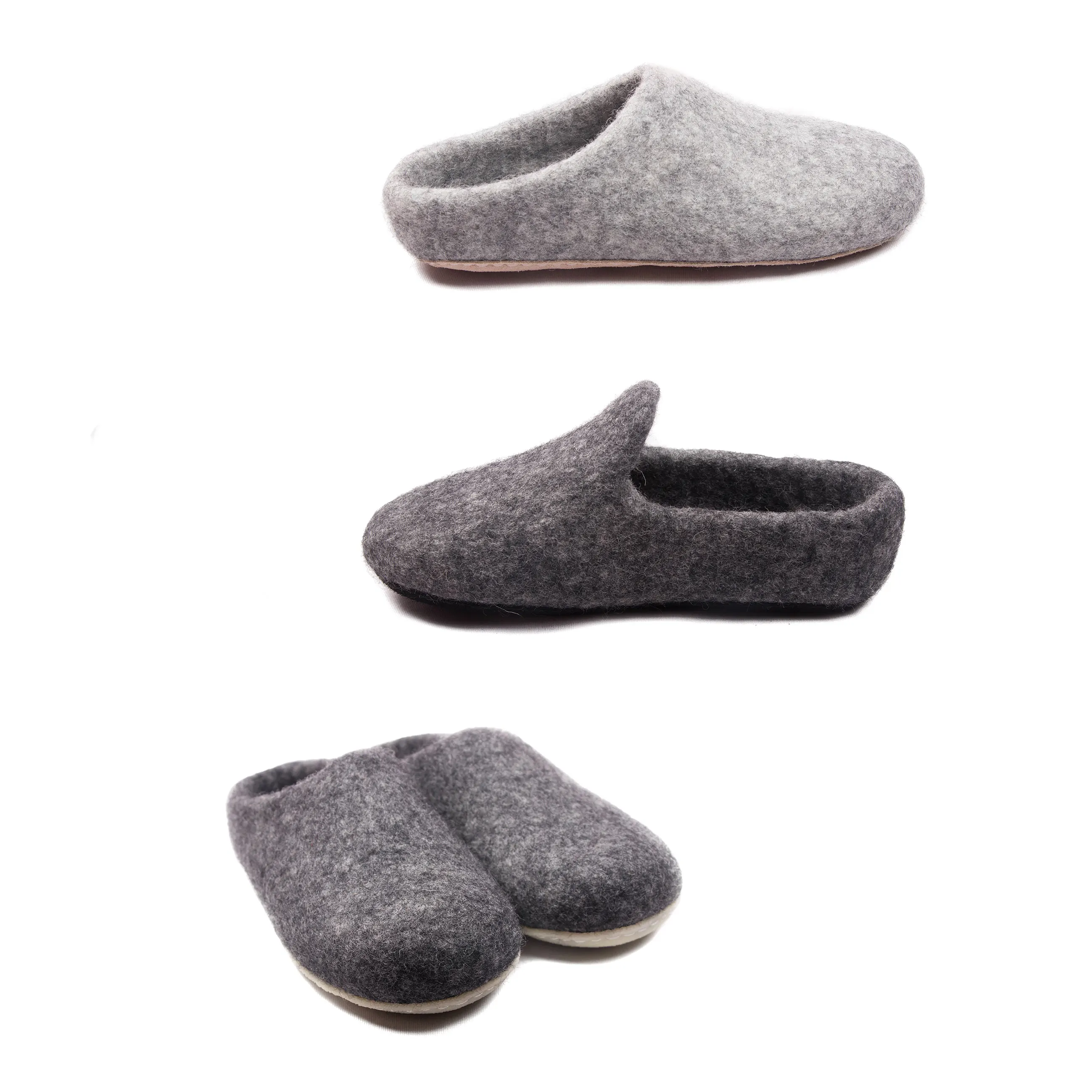 Wool Felt Slipper Different Customizable Design Branded Home wears Multi Purpose