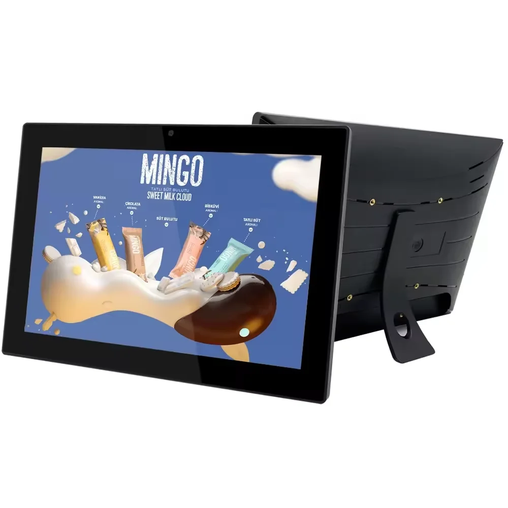 10.1 Inch Indoor Wall mounted Desktop Android All-In-One 16GB Memory Support USB HD Multi-function Tablet