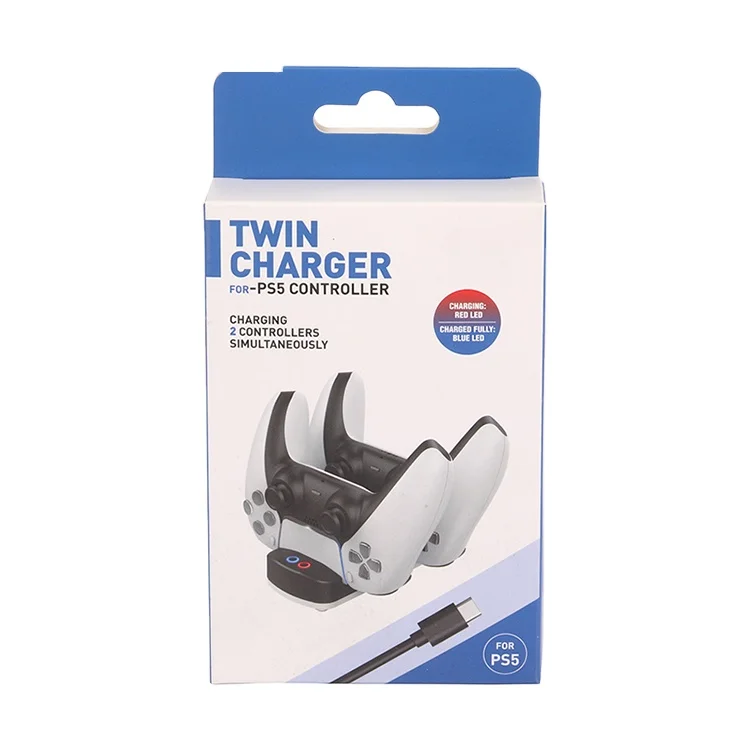 ZhaoLead Factory Direct Sales 3 In 1 Gamepad Stand Controller Charging Bracket For Ps5 Controller Battery Pack