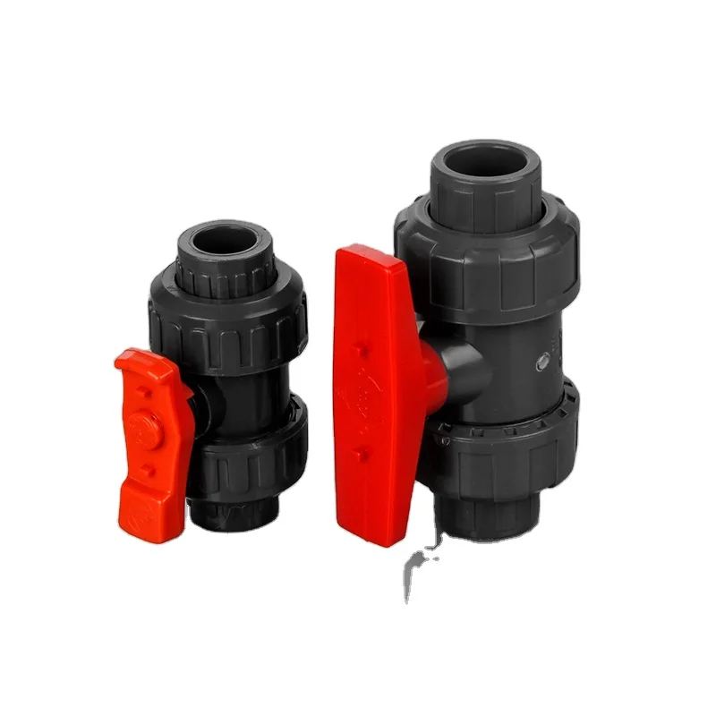 High Quality Electric Actuator Double Union Ball Valve True Union with UPVC CPVC PPH PVDF Materials Home Use New Condition Sales