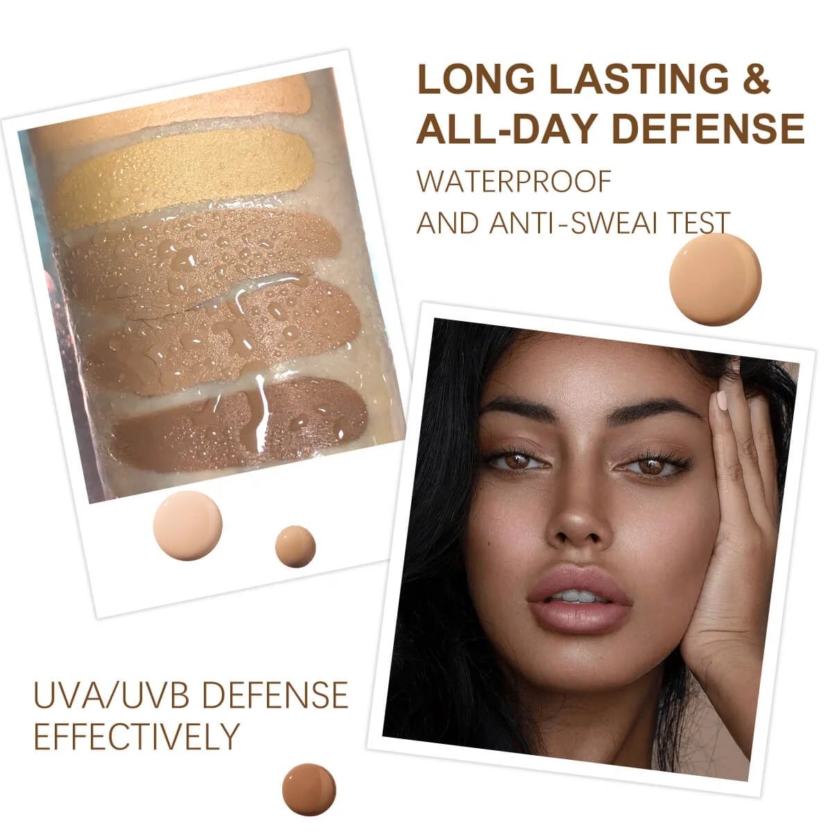 BB Cream Makeup Foundation Face Natural Organic Best Foundation Makeup Matte Face Liquid  Foundation For Black Women