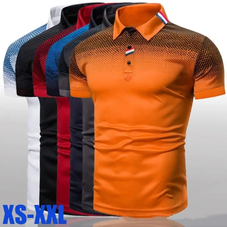 Moda 2022 Unisex Basicas 100% Poliester Rock Polo T Shirts Para Sublimar Estampar Poleras De Hombres Negras Por Mayor Con Cuello