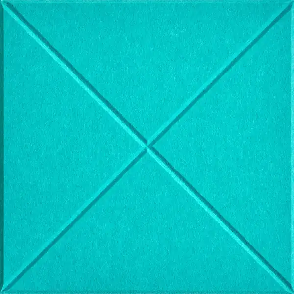 3D Wall Decoration Acoustic Panel Lightweight Soundproof PET Acoustic Board