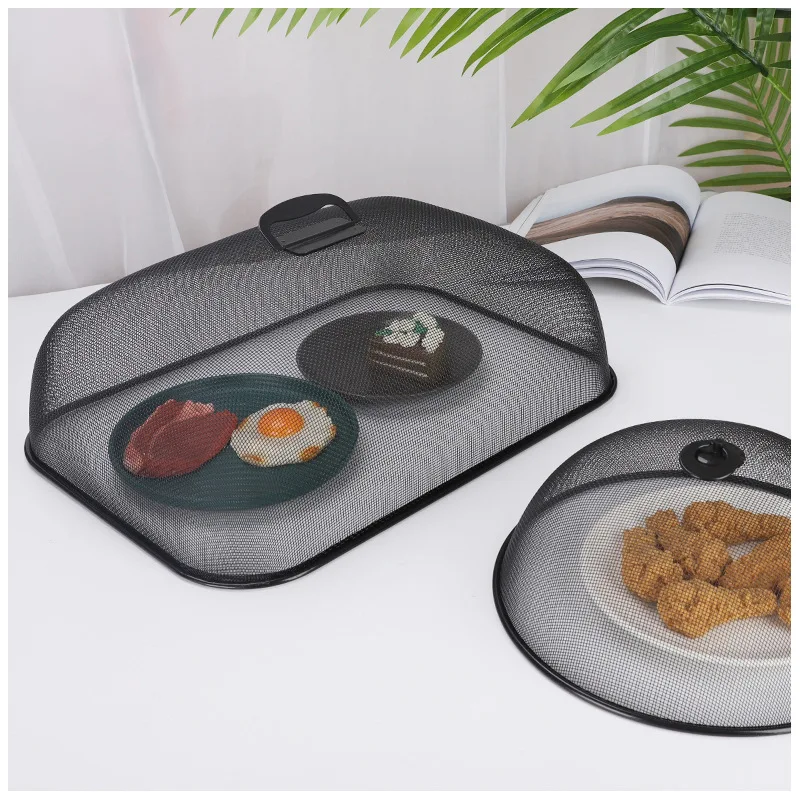 Hot Selling Kitchen Utensils Tent Umbrella Metal Mesh Demo Screen Outdoor Household Picnic Food Cover Tent