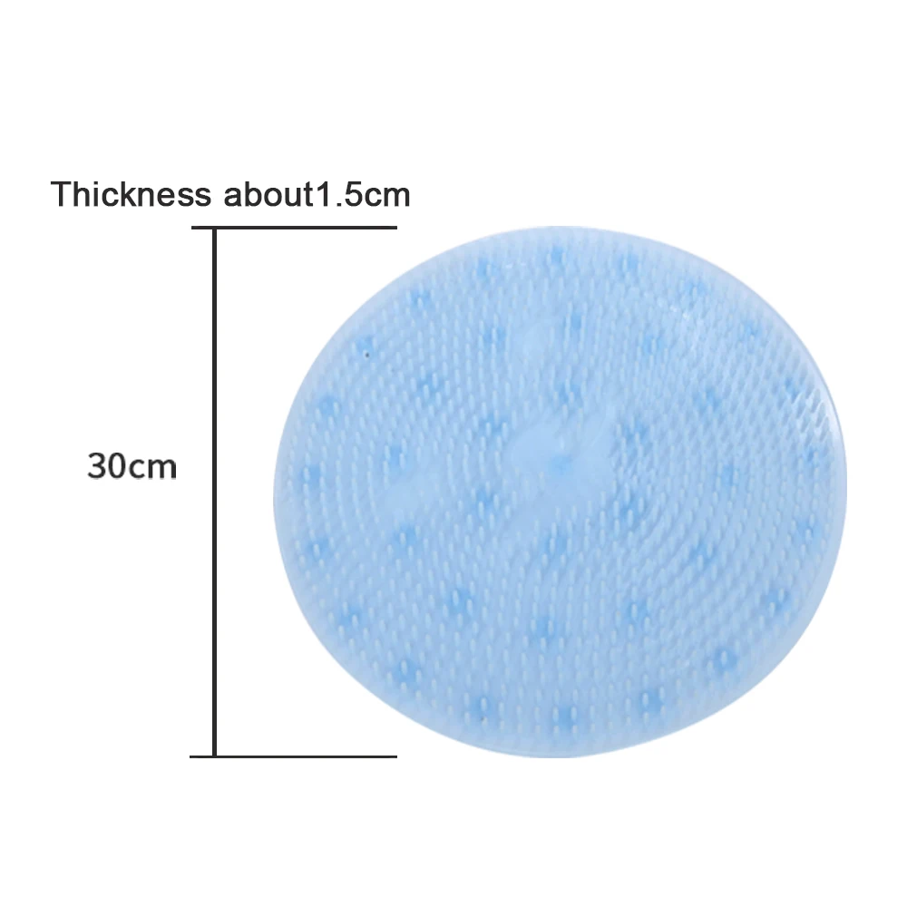 Для Прогулок щетка скруббер Нескользящие Коврики для ванной мыть подушка ванна для ног точечный очиститель коврик для ног сзади очиститель exfolia