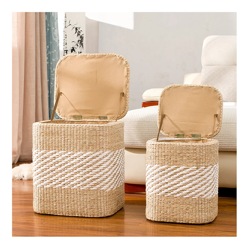 Домашний табурет, табурет из ротанга для хранения ног