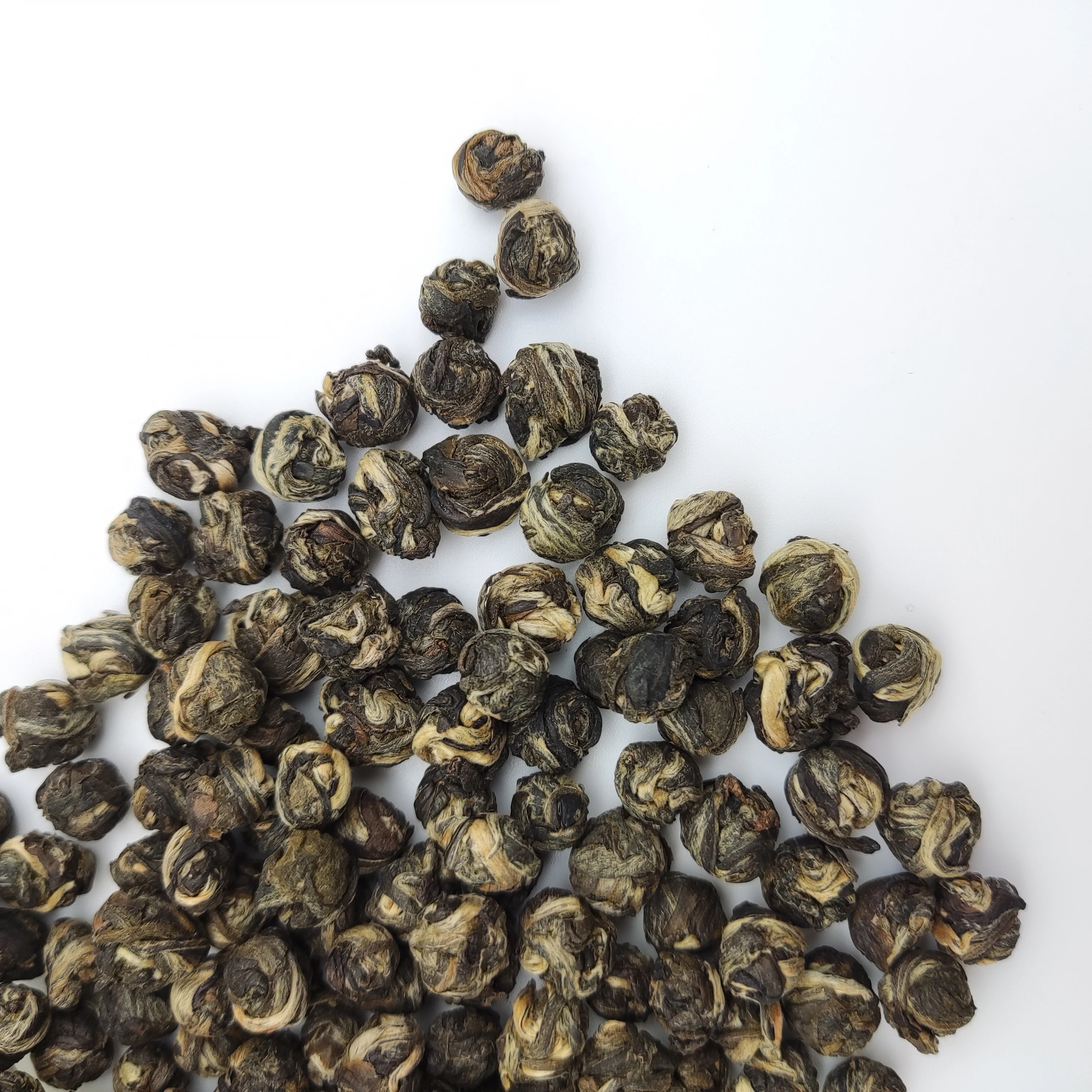 Prime High Demand Factory Direct Handmade Strong Aroma Bulk Wholesale Pure Natural EU Organic Jasmine Dragon Pearl Green Tea