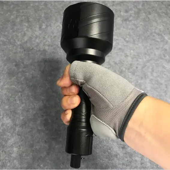 tactico Rifle Gun Green LED Flashlight  Rechargeable Waterproof Torch Super Bright Green Red  Light Flashlight Hunting Light