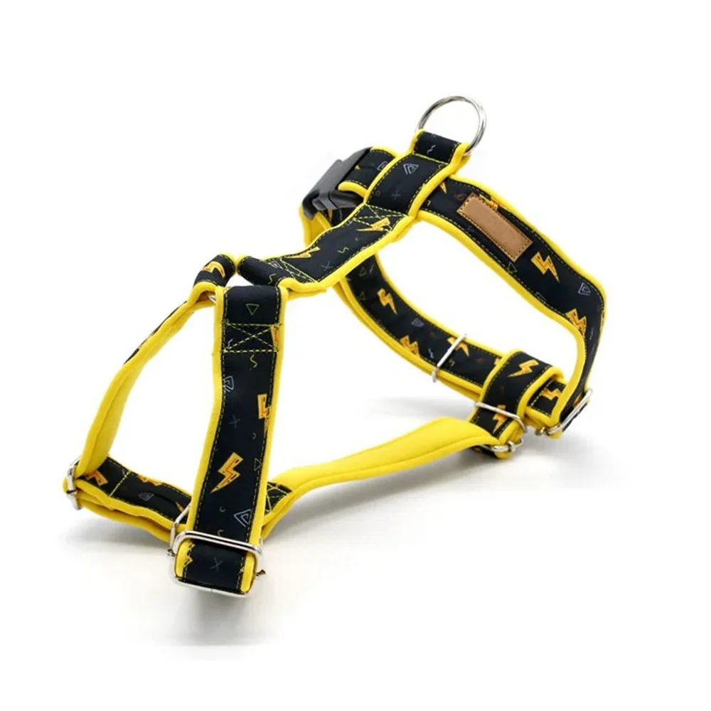 Private Design Dog Harness High Quality Metal Accessories With Strong Pullers Easy Clean Suitable For Outdoor Activities