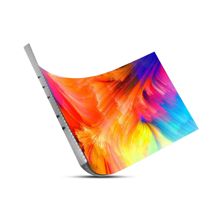 Flexible Module High Resolution Led Wall Screens Video Display Soft Screen Simple & Moldable