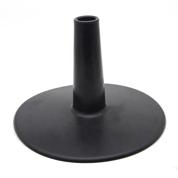Rubber Pole Base With Long Neck For Speed Agility Slalom Poles And Rounders Posts For Football Training
