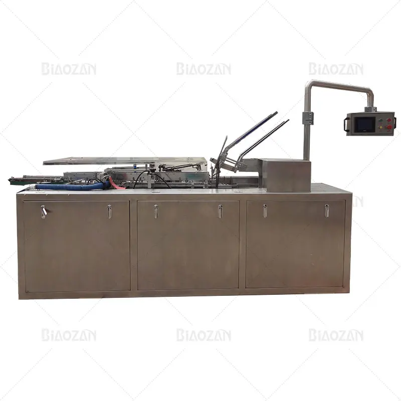 PLC Control Fully Automatic Small Carton Packing Machine Price
