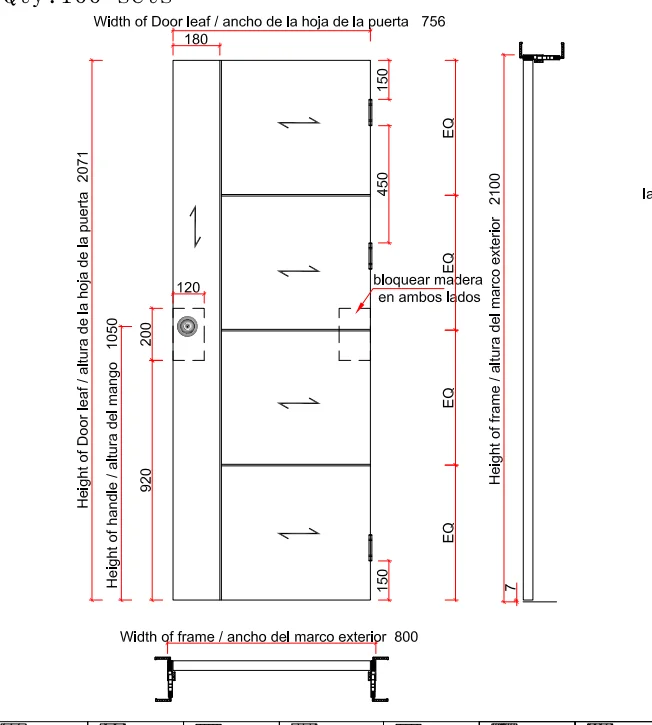 Современная дверь из двп, интерьерная дверь, серия Flush, стекло, дерево, дверь из двп veneer