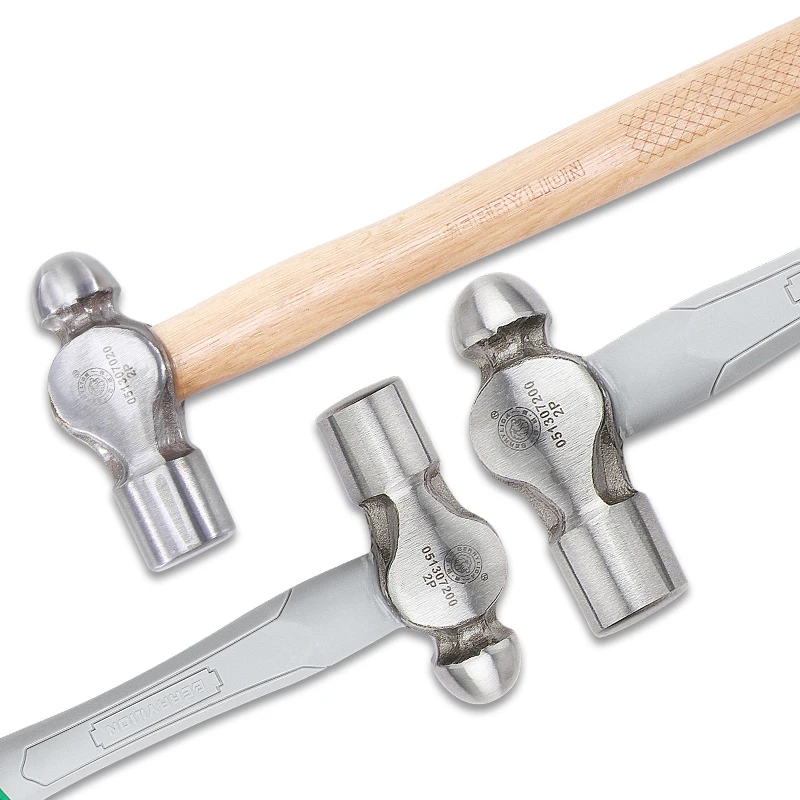 Berrylion 0.5/1/1.5/2/2.5/3P Wooden Handle Hammer Ball Pein Peen Pin Head Wood Martillo Martelo Marteau Other Hand