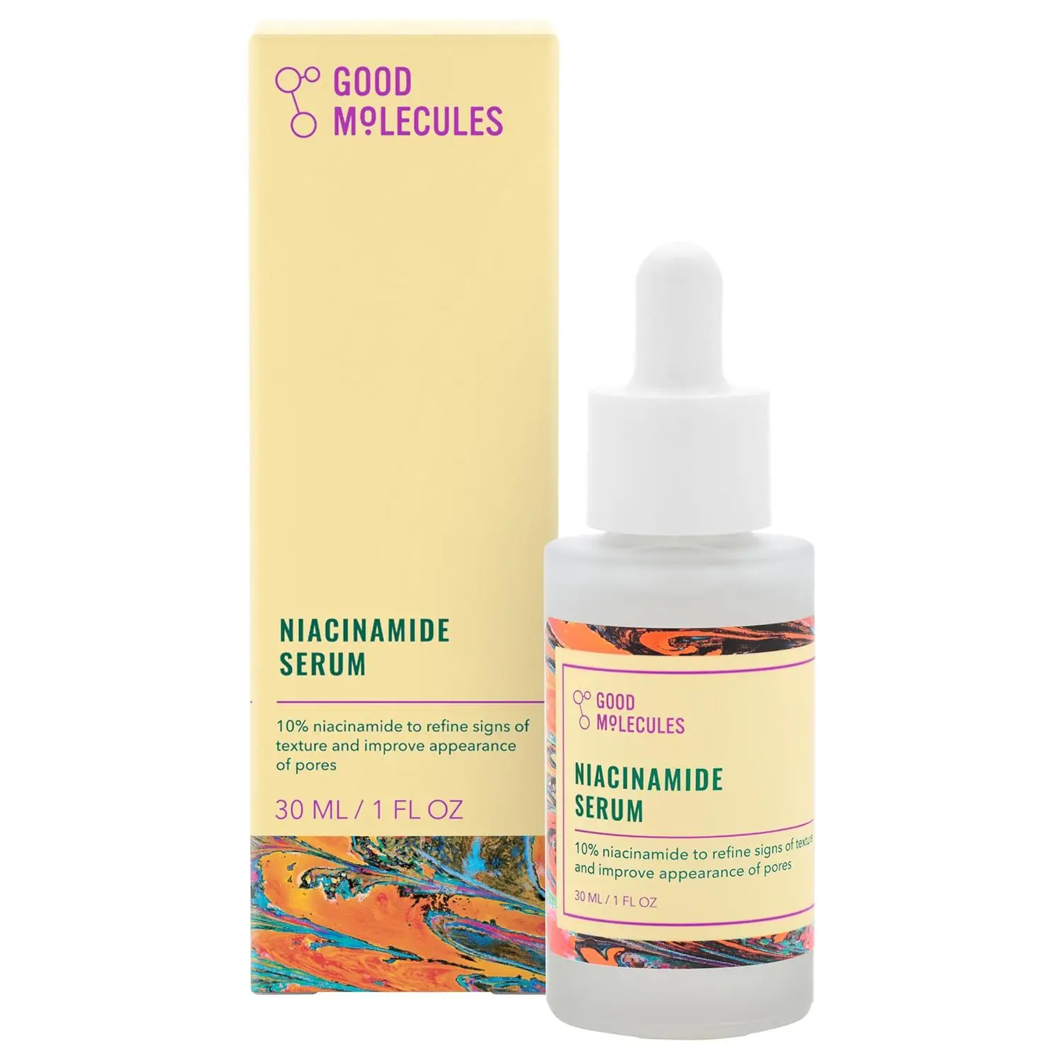 good molecules discoloration correcting Niacinamide brightening facial serum for acne oily dry skin 30ml