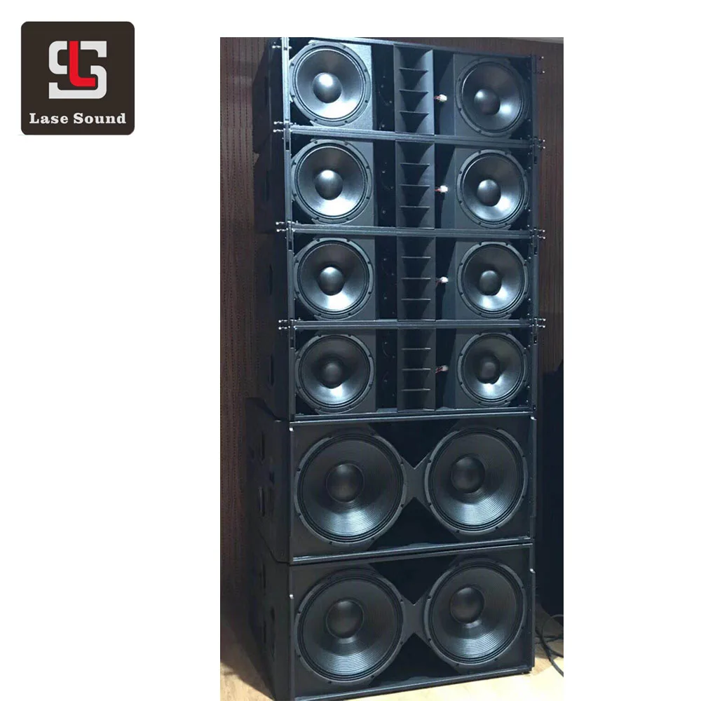 Высокопрофильные J8 3-полосные колонки + J-SUB 3x18 дюймов драйвер сабвуфер акустическая система