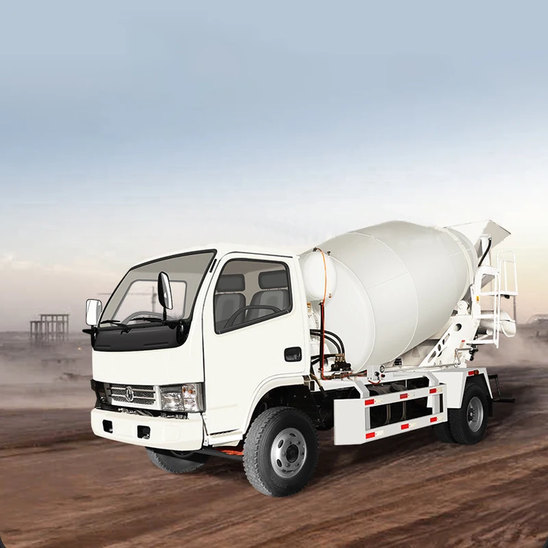 Factory Outlet New Product High Quality Small Ready Mixed 32hp Mobile Mixing Transportation Tank Truck Concrete Mixer Truck