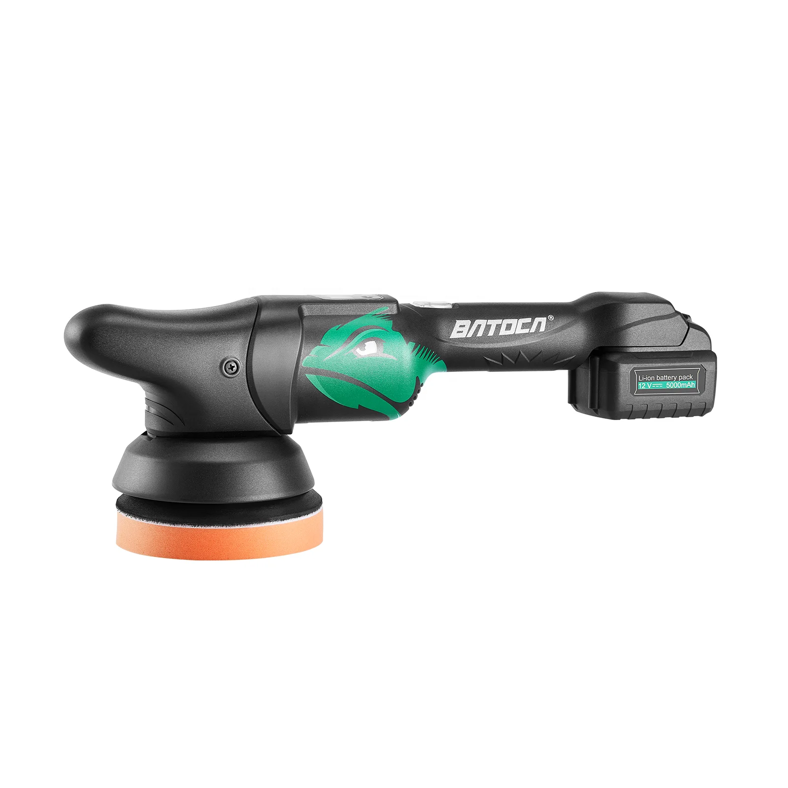 OEM Logo Cordless Polisher 5ah Battery Car Buffer Polisher Machine Da Polish Tools 12V 6 Speed Adjustable 8mm
