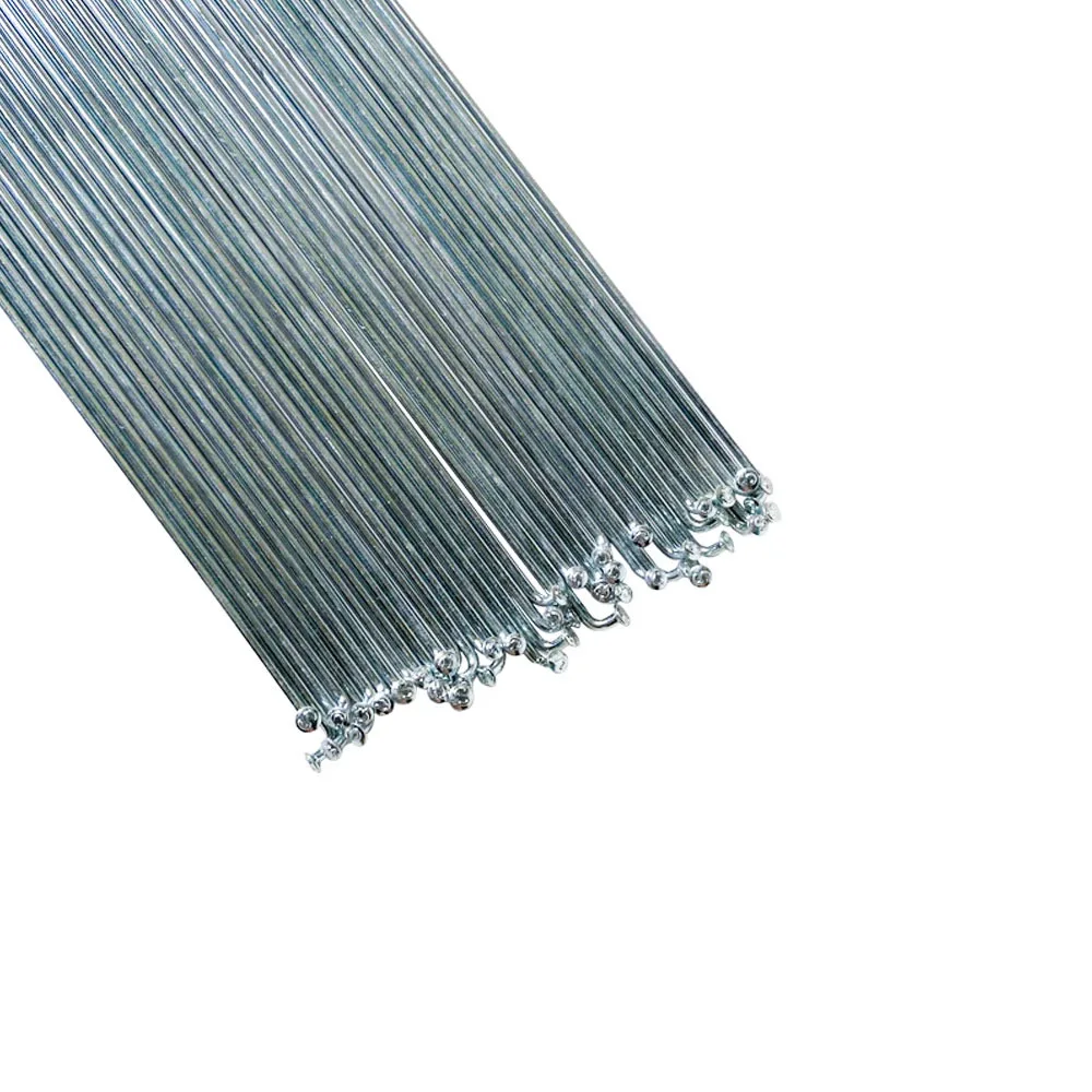 China Factory 14G 73 80 90 100 110 MM Nipple Spoke 120 150 160 190 240 300 MM Bike Rim Spoke With Nipple Customized Length