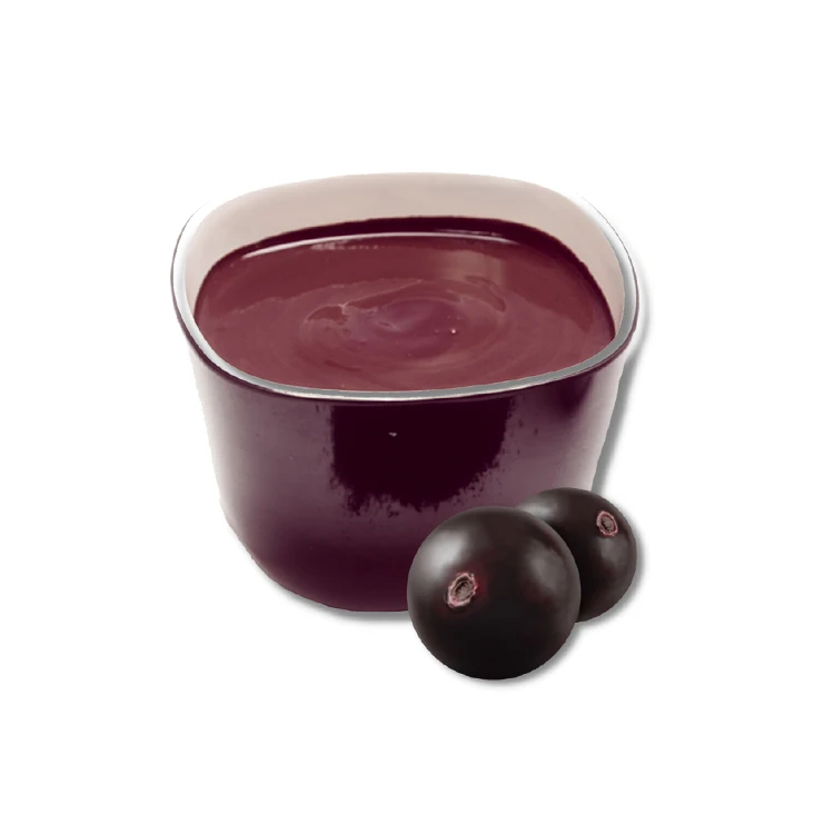 Zero Sugar Depulping Natural Organic Acai Fruit Brazilian Food Amazonian Frozen Acai Puree
