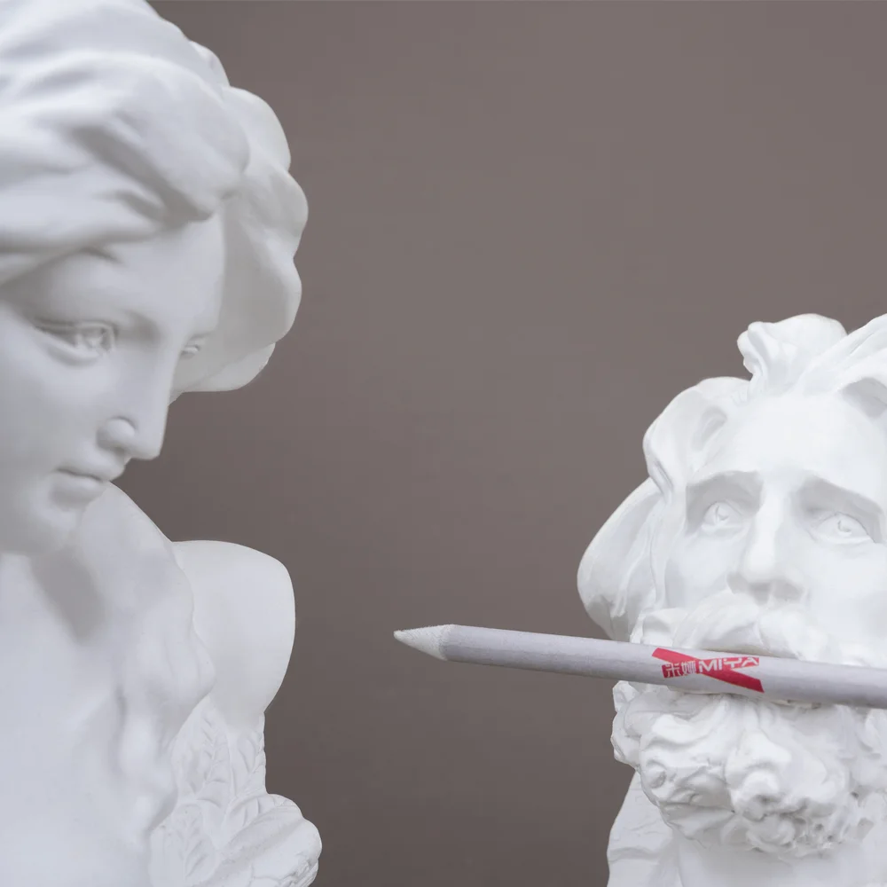 Art supplies 3 Pieces MIYA CJ Tortillons rubber erasers for kids