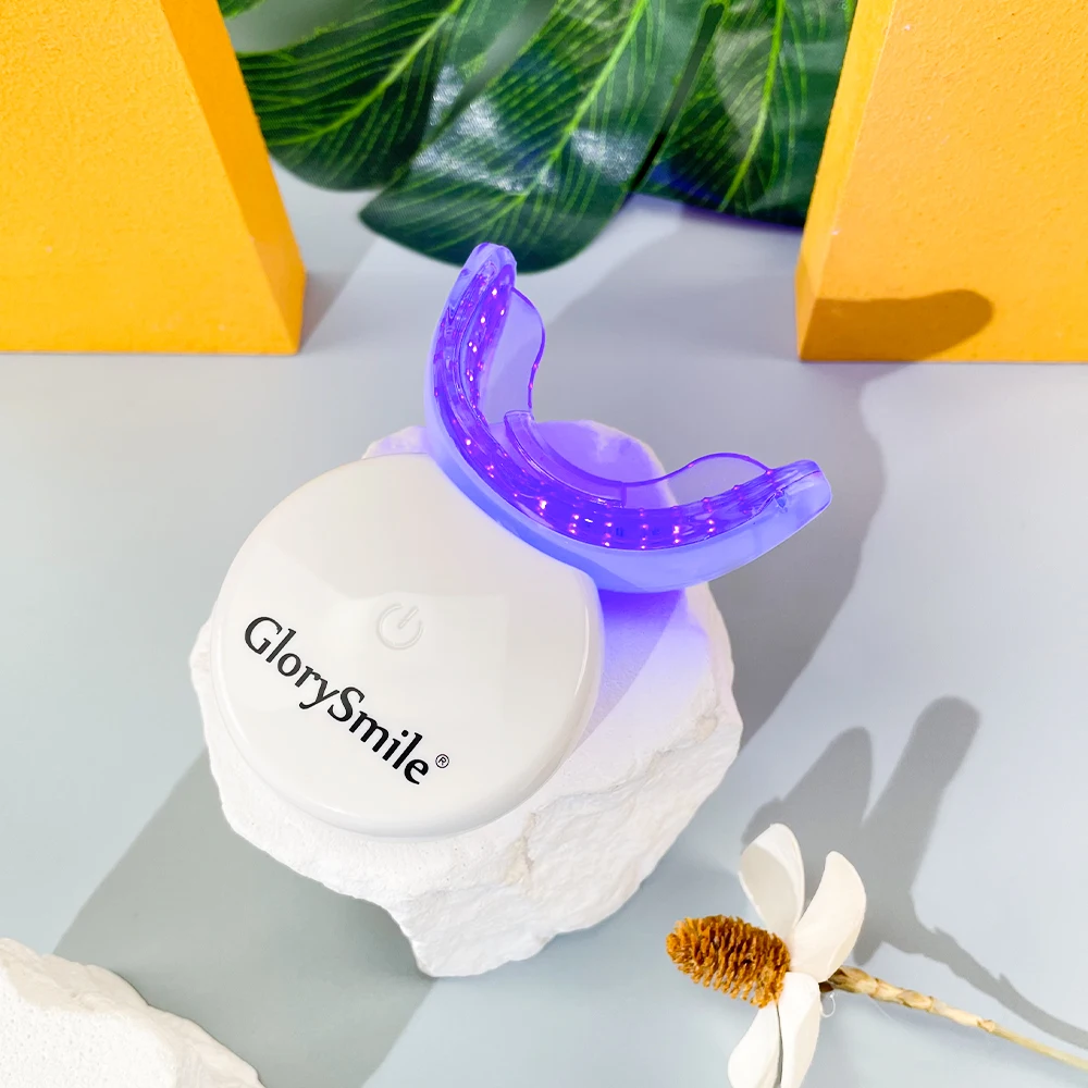 Glorysmile Professional Dental Bleaching Kit 32 LED Purple Whitening Light Teeth Whitening Kits