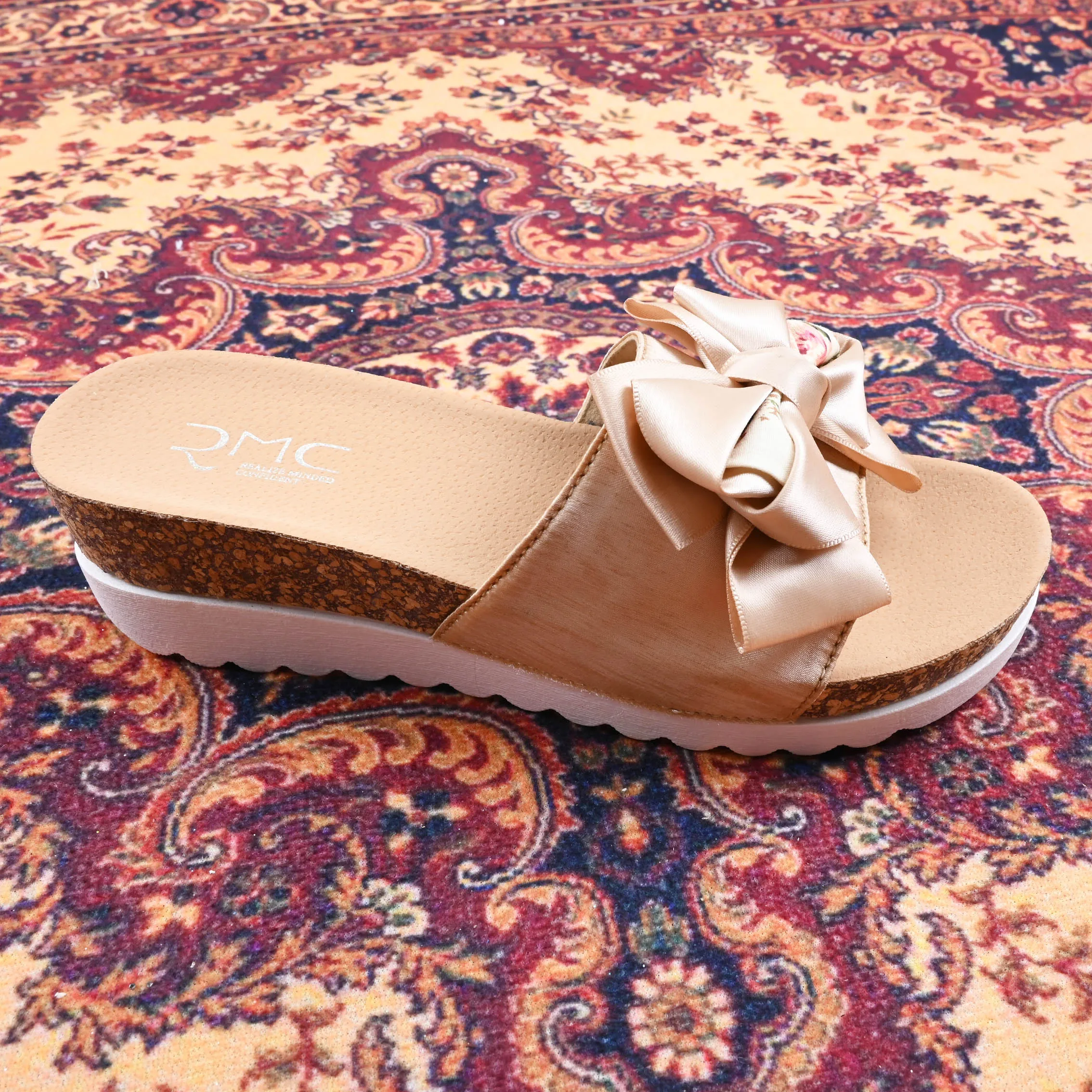 Fashion Trends 2022 Summer Foot Wear Casual Cork Sandals for Ladies Flat New Platform Women Slippers Shoes