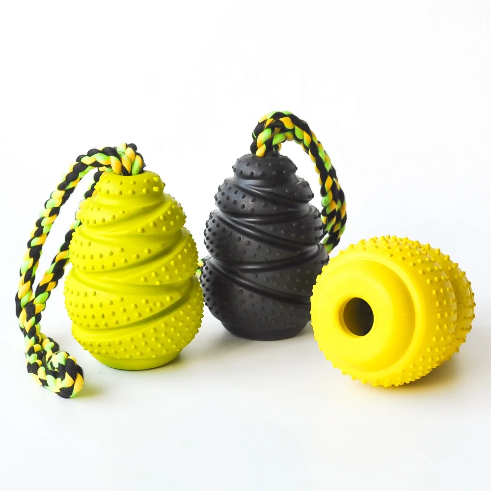 Pet Chewing Toys Pet Dog Food Leaking Ball Soft Rubber Ball Food Treat Feeder For Dog