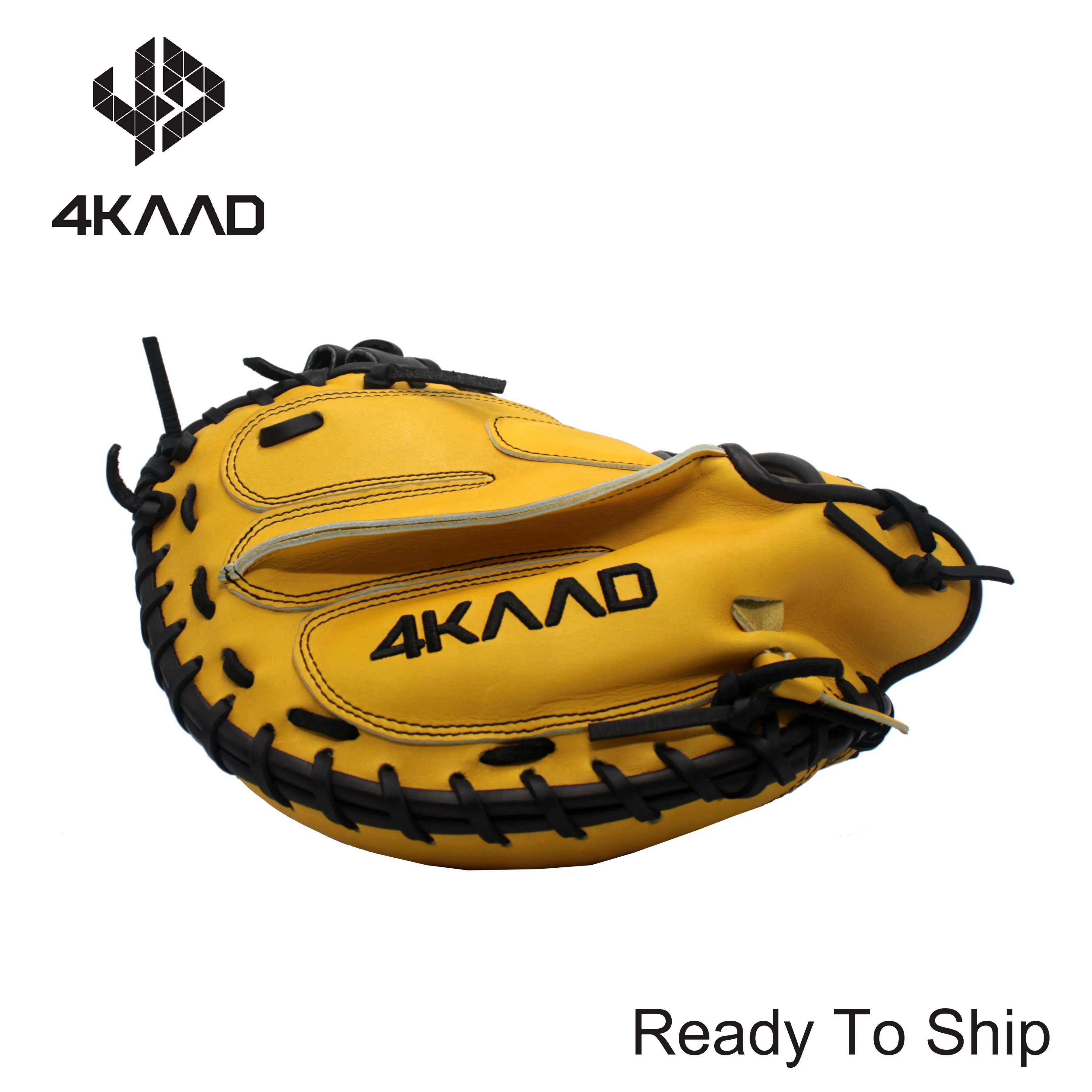 
4KAAD High quality US Steerhide leather baseball glove catcher mitt 33.5 inch left hand throw 