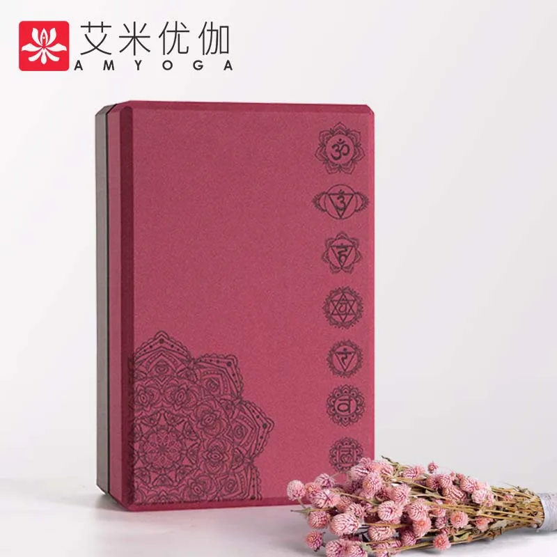 
EVA yoga block durable custom printed foam yoga brick eco recycled 