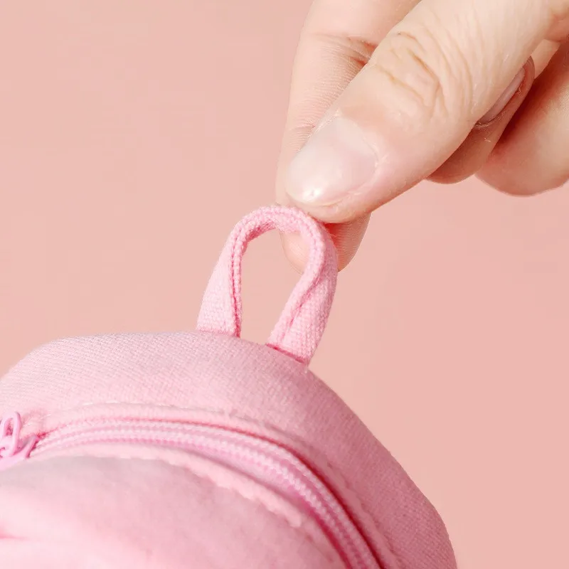 New Schoolbag Pen Pencil Bag Cartoon Stationery Large Capacity Canvas Pencil Case Bag