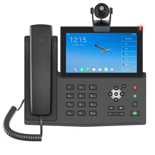 SIP-видеокабель Skyline VOIP X7A 2022 с камерой CM60, Android 9,0, IP-телефон с камерой Wi-Fi