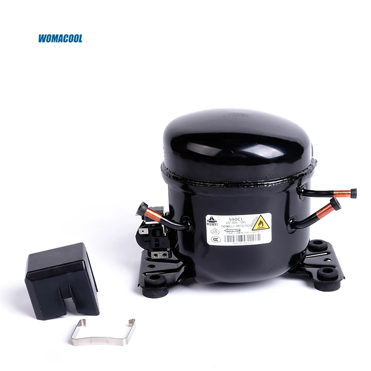 HUAYI  Refrigerator Compressor Factory R600a 1/10HP 1/8HP 1/6HP 1/5HP 1/4HP 1/3HP 1/2HP Refrigerator Compressor in stock