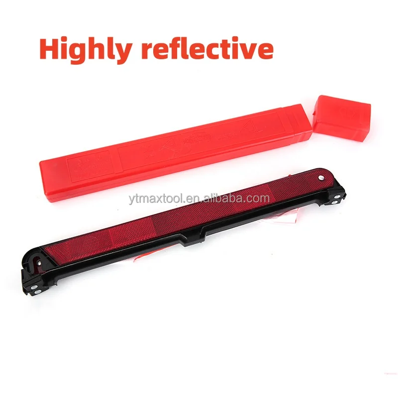 Car emergency stop accident tripod warning plate multi-function annual inspection tripod folding plate