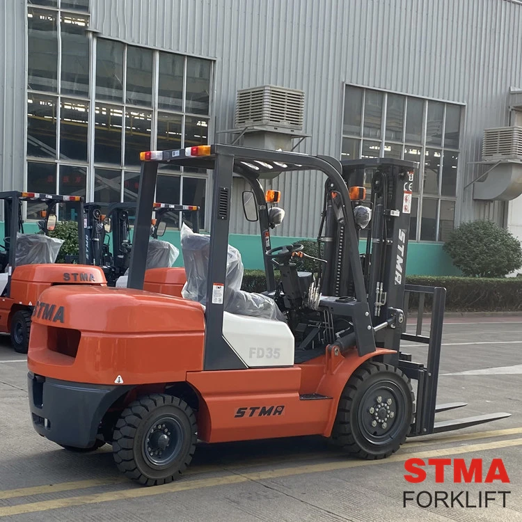 Factory Price Manual Transmission Forklift 3tons diesel Series Fork Lift Truck