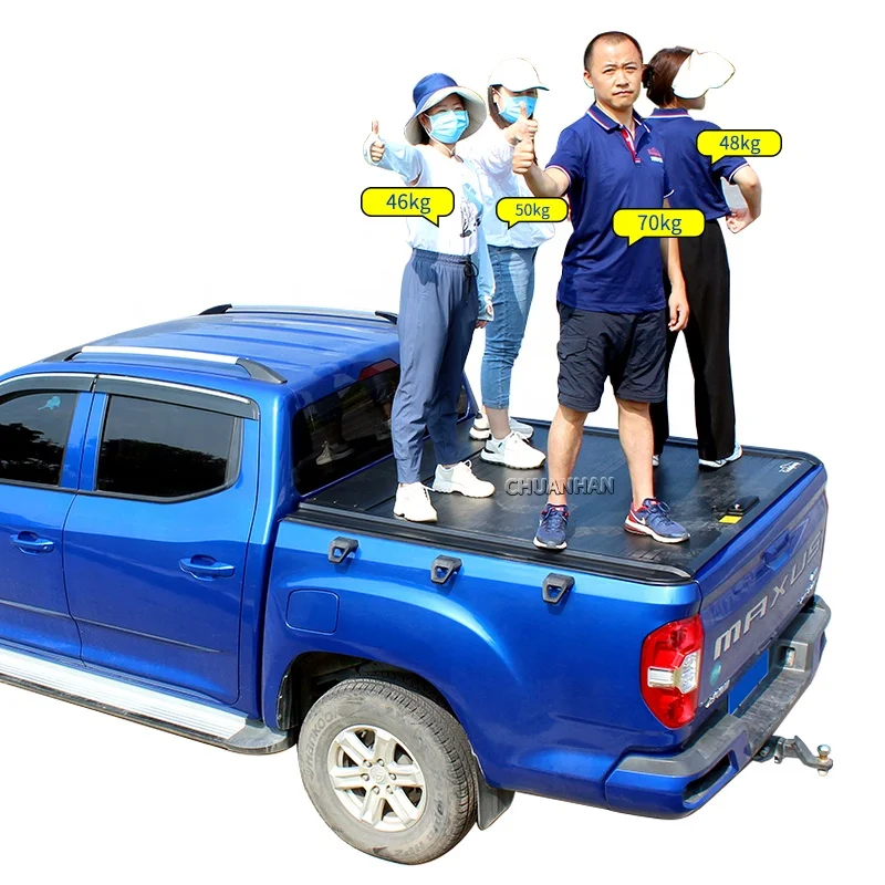Алюминиевая крышка с роликовой крышкой выдвижная Крышка для пикапа ford f150 5 футов toyota tundra 2023