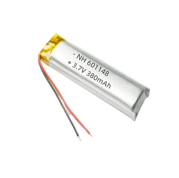 Индивидуальные литий-полимерные 601148 3,7 В 380 мАч литий-ионная аккумуляторная батарея
