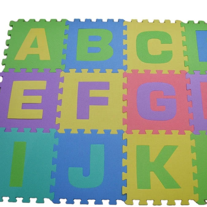 PIDO manufacturer interlocking eva foam baby play jigsaw puzzle mat baby exercise mat eco friendly fitness