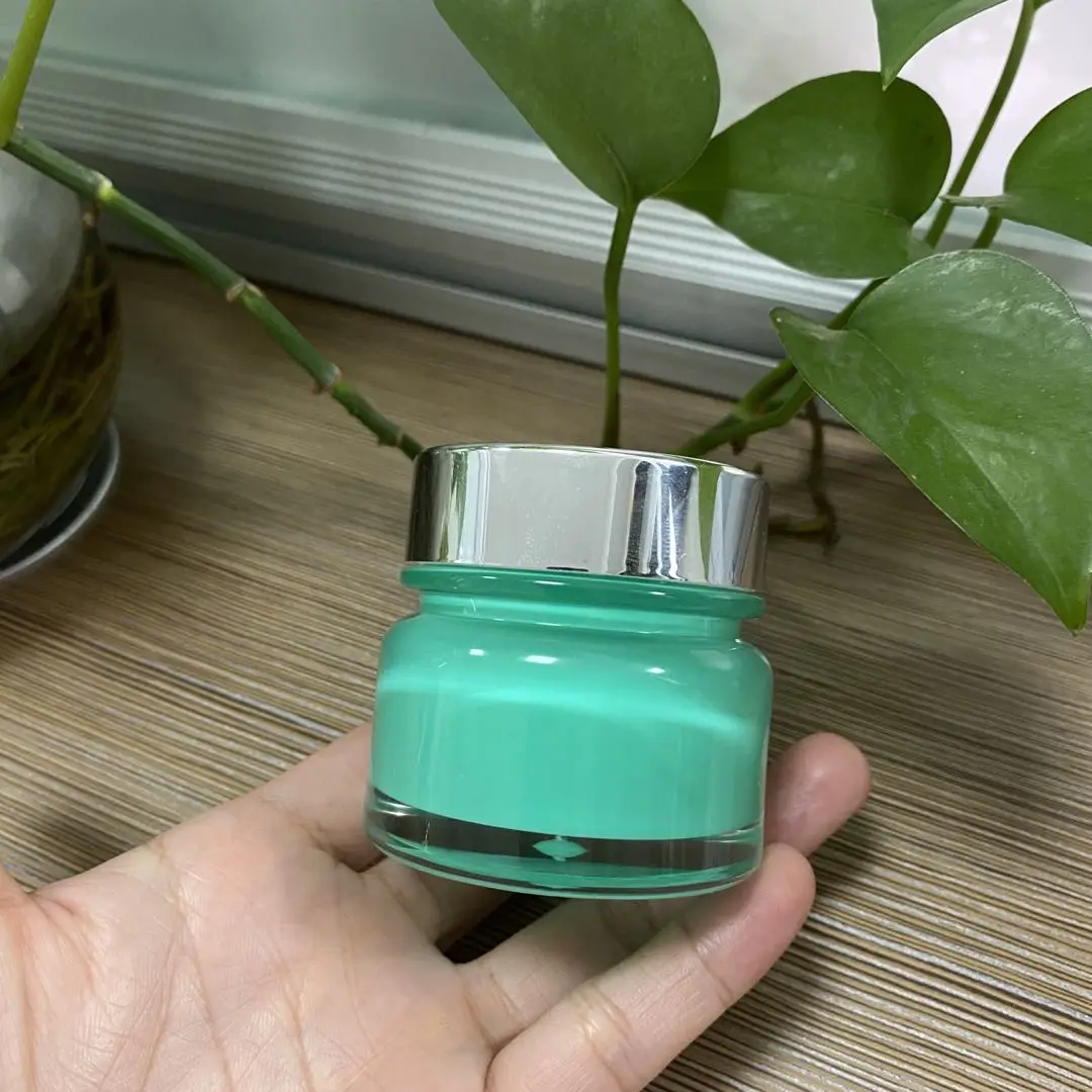 Hot Sale Wholesale Unique Cosmetic Beauty Product Cream Container Jar Skin Care Cream BB Cream ABS Luxury Empty Face Acrylic 30g