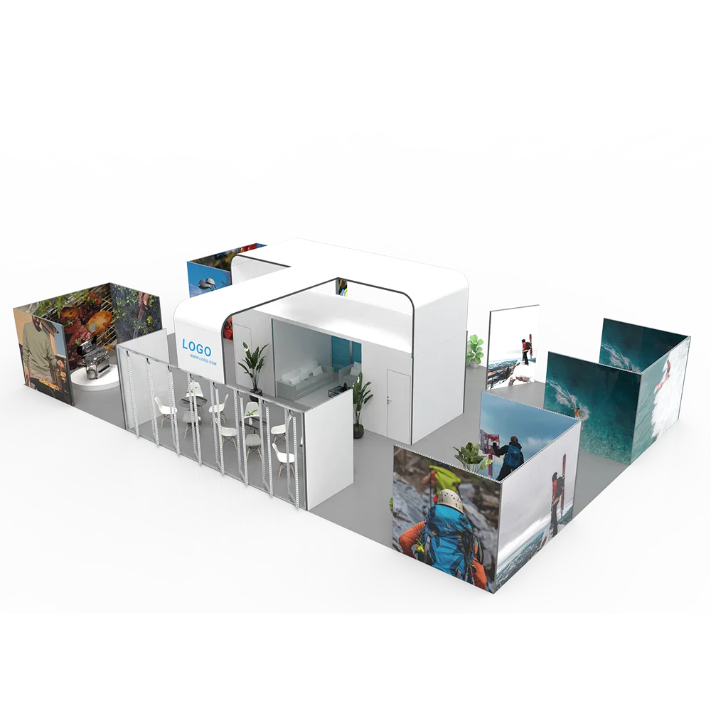 Tianyu Gorgeous Portable Trade Show Display Booth Designs For Clothing Shop Exhibition Booth