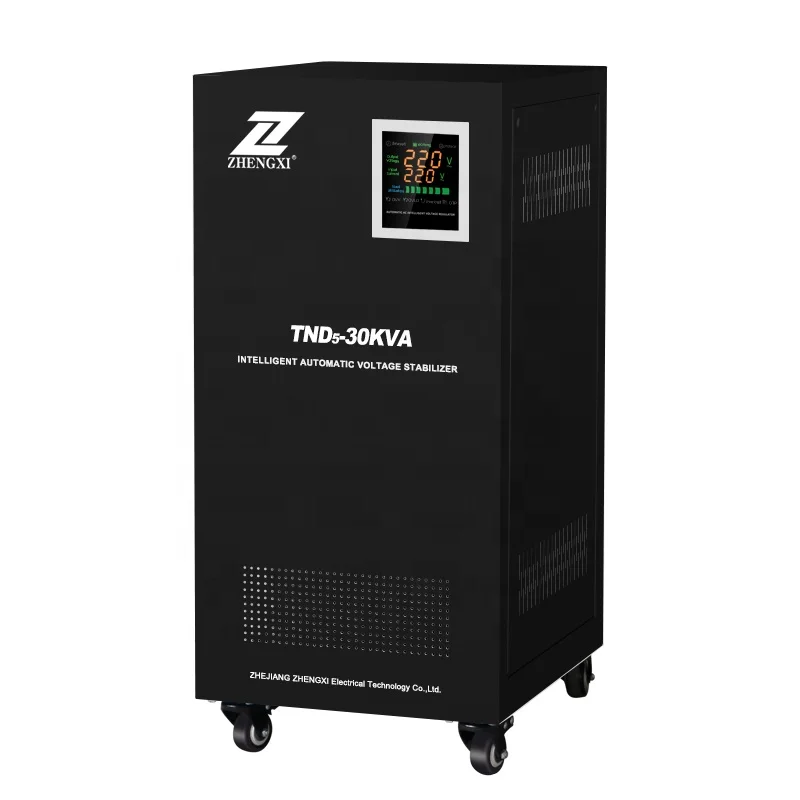 ZX TND3-30KVA tnd сервопривод одиночной фазы avr стабилизатор напряжения 30kva автоматический регулятор Цена по прейскуранту
