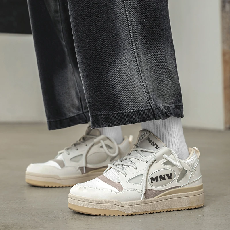 2022 White Leather Custom Logo New Fashion Shoes Boy Men Youthful Customizable Designer Sneaker for Hip Hop Men 2021-2022