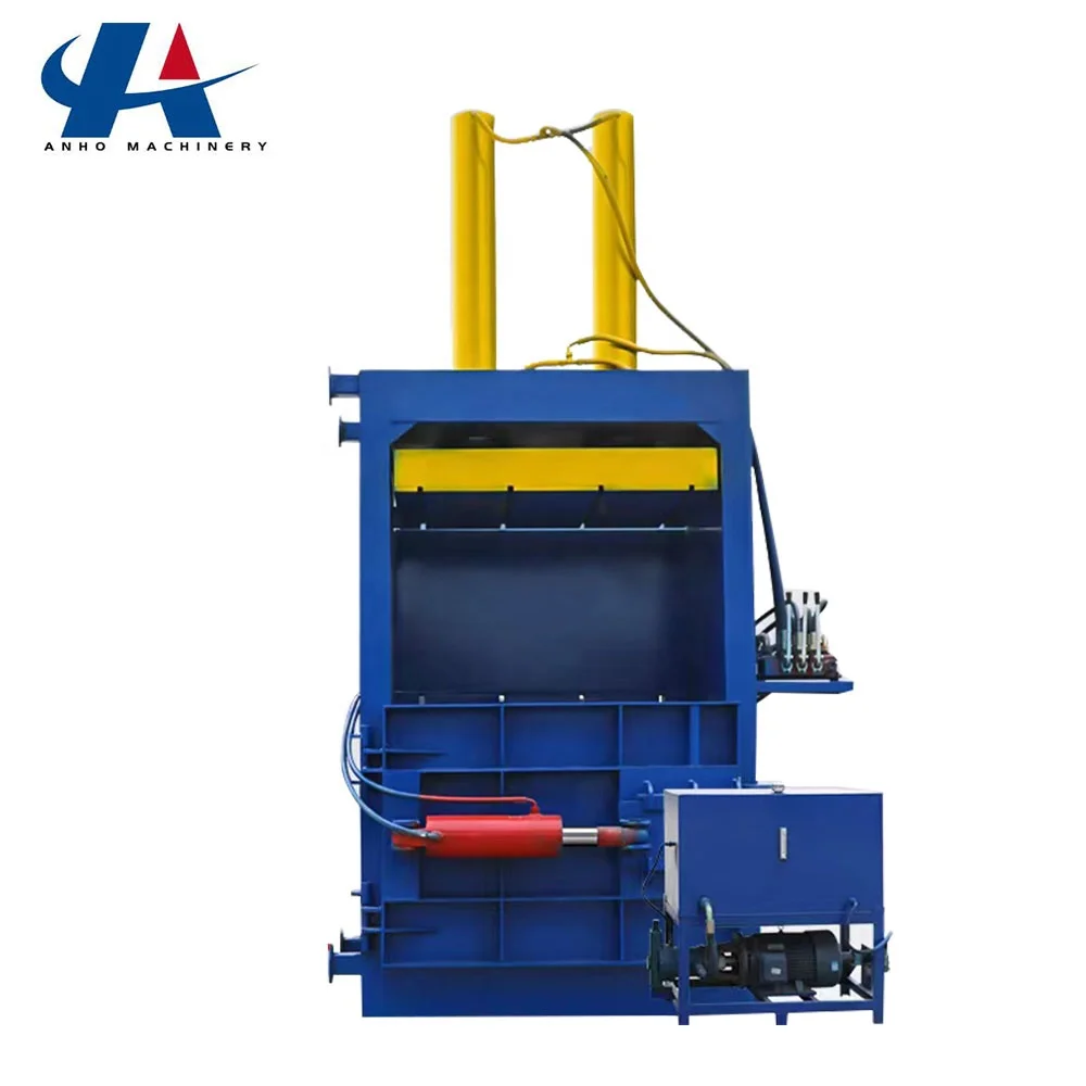Automatic Hydraulic press Bailing machine baler for waste paper cardboard Cotton Textile Cloth Metal