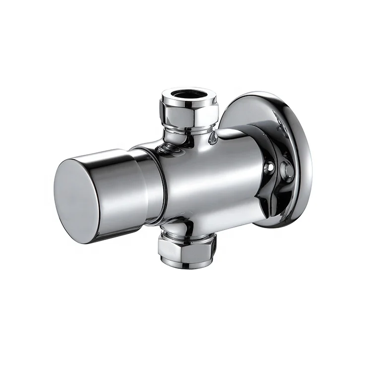 Factory direct price high quality time delay single cold shower bathroom accessories